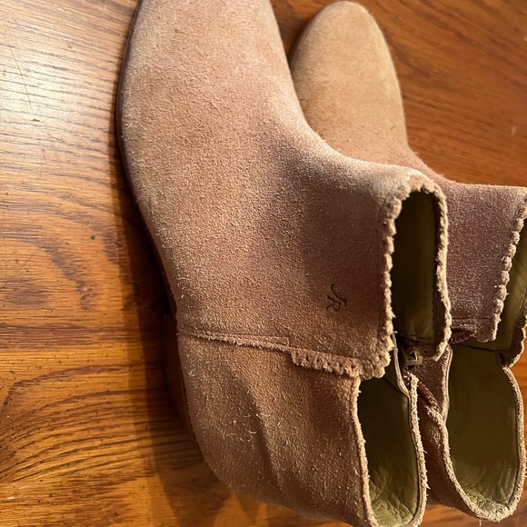 Jack Rogers Bailee Suede Booties Size 8M - Picture 9 of 10